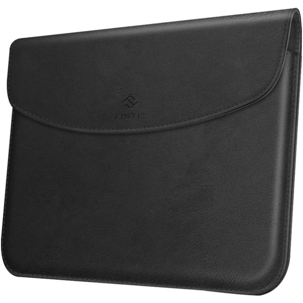 Fintie Sleeve Microsoft Surface Go 4 Deri Klf-Black