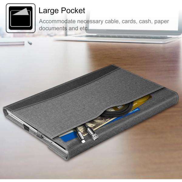 Fintie Surface Pro 7 Klf (12.3 in)-Gray 