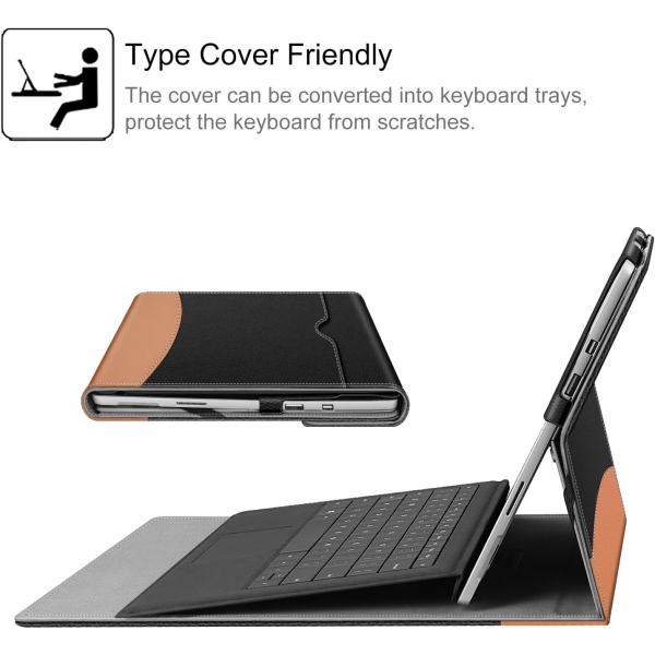 Fintie Surface Pro 7 Klf (12.3 in)-Black 