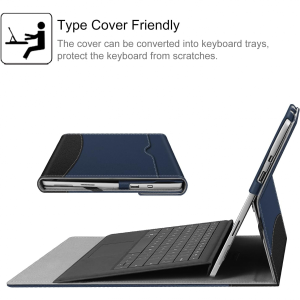 Fintie Surface Pro 7 Klf (12.3 in)-Navy 