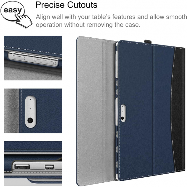 Fintie Surface Pro 7 Klf (12.3 in)-Navy 