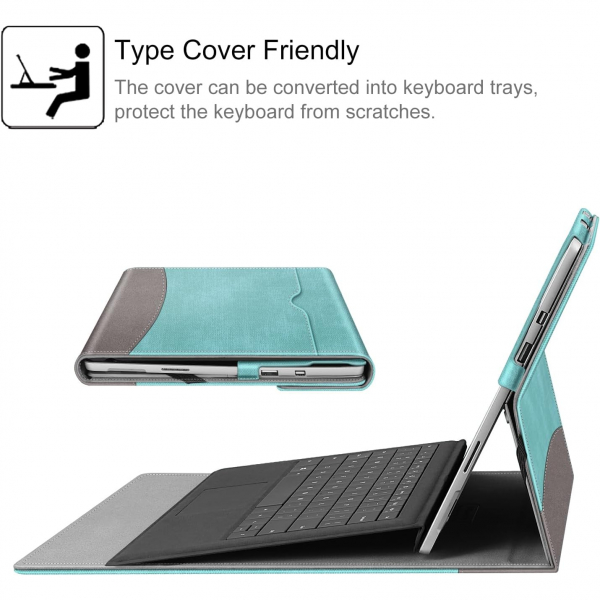 Fintie Surface Pro 7 Klf (12.3 in)-Turquoise 