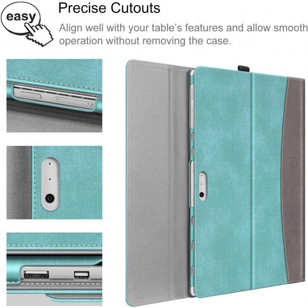 Fintie Surface Pro 7 Klf (12.3 in)-Turquoise 