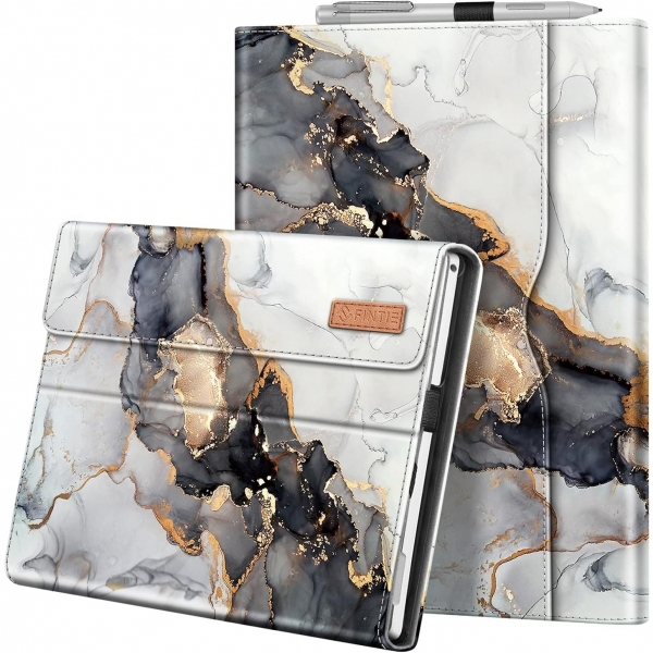 Fintie Surface Pro 7 Klf (12.3 in)-Cloudy Marble 