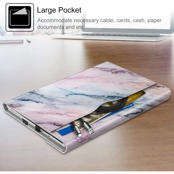 Fintie Surface Pro 7 Klf (12.3 in)-Marble Pink 