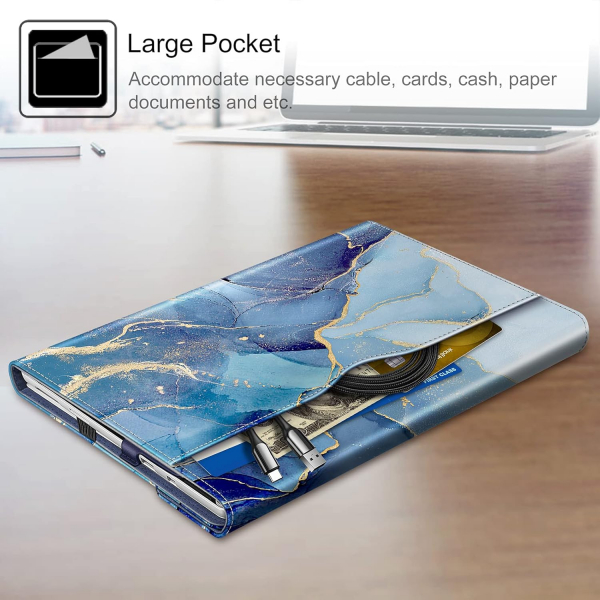 Fintie Surface Pro 7 Klf (12.3 in)-Ocean Marble 