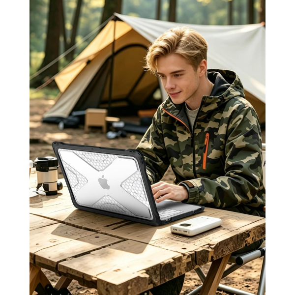 Fintie Tuatara MacBook Neo Laptop K�l�f�-Clear