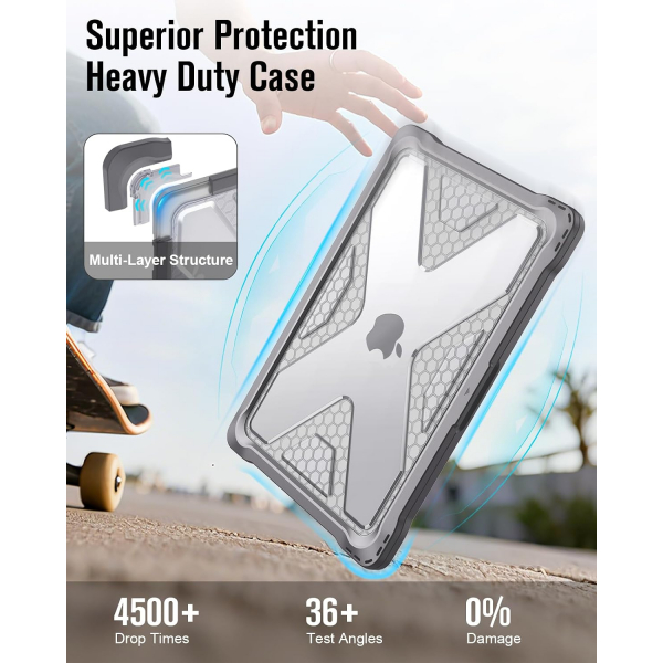 Fintie Tuatara MacBook Neo Laptop K�l�f�-Gray