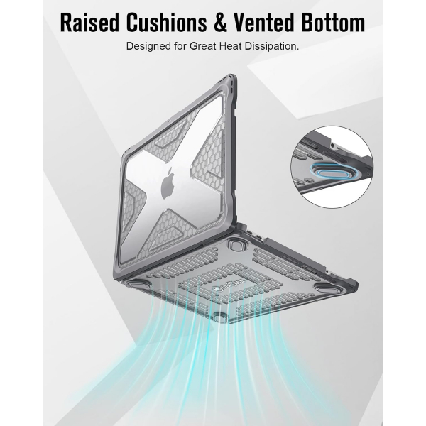Fintie Tuatara MacBook Neo Laptop K�l�f�-Gray