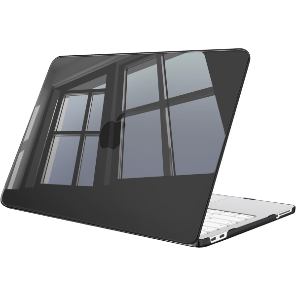Fintie Ultra �nce �effaf MacBook Neo Laptop K�l�f�-Crystal Black