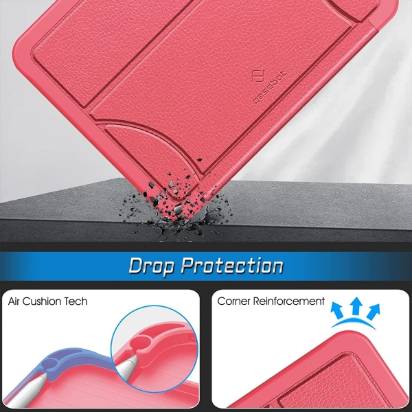 Fintie iPad 10.Nesil Manyetik Standl Klf (10.9 in)-Pink