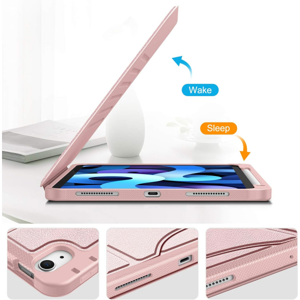 Fintie iPad Air Manyetik Standl Klf (11 in)(2024)-Rose Gold