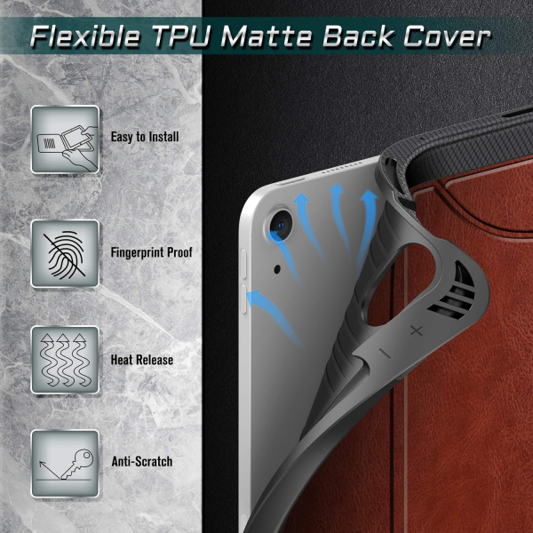 Fintie iPad Air Manyetik Standl Klf (11 in)(2024)-Brown