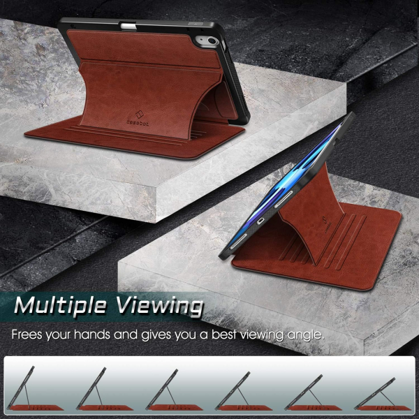 Fintie iPad Air Manyetik Standl Klf (11 in)(2024)-Brown