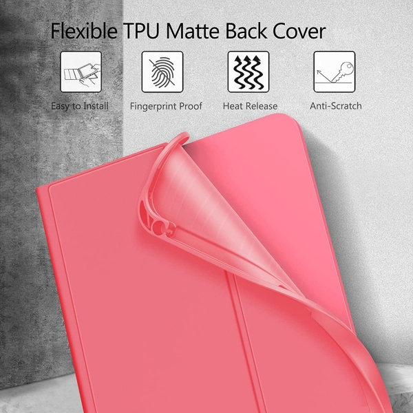 Fintie iPad 10.Nesil Uyumlu Bluetooth Klavyeli Klf(10.9 in)(2022)-Pink 