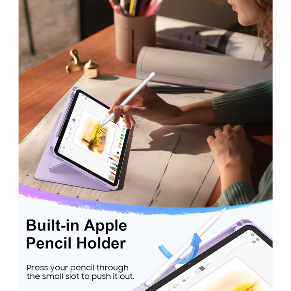 Fintie Apple iPad A16 Manyetik Klf-Purple