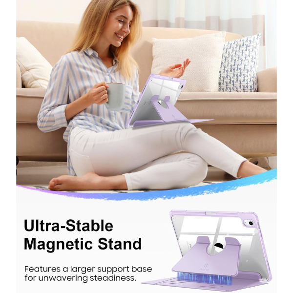 Fintie Apple iPad A16 Manyetik Klf-Purple