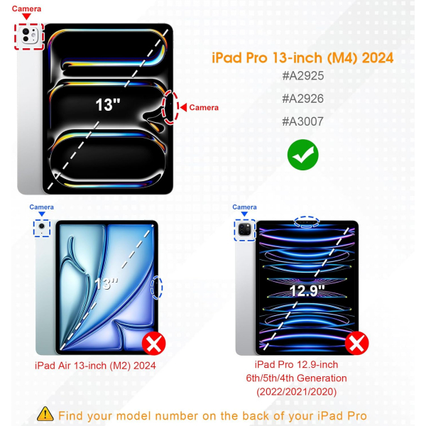 Fintie iPad Pro Ekran Koruyucu (2 Adet)(13 in)