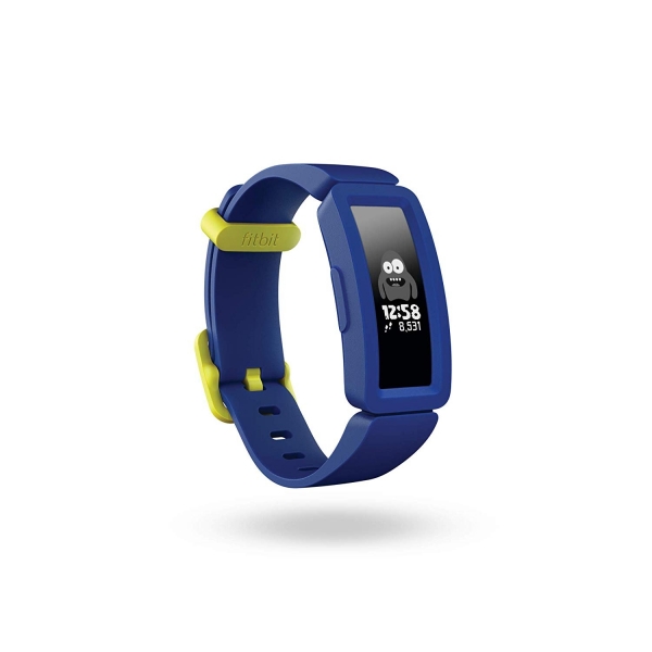 Fitbit Ace 2 ocuklar in Akll Bileklik- Night Sky Neon Yellow