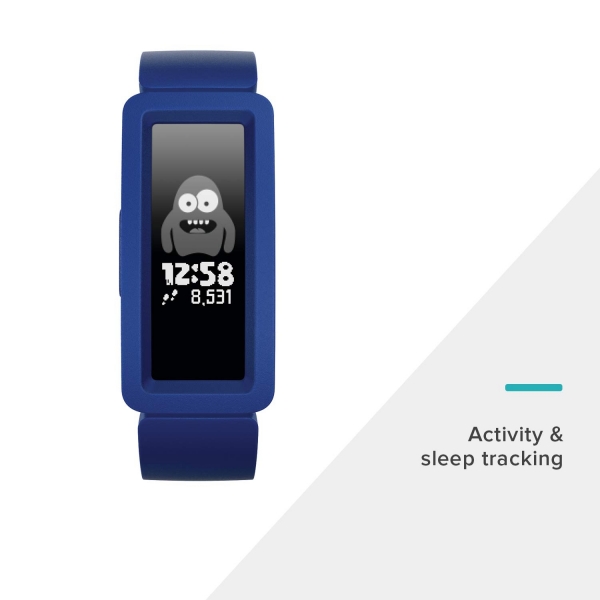 Fitbit Ace 2 ocuklar in Akll Bileklik- Night Sky Neon Yellow