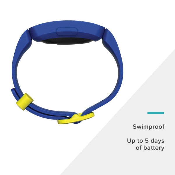 Fitbit Ace 2 ocuklar in Akll Bileklik- Night Sky Neon Yellow