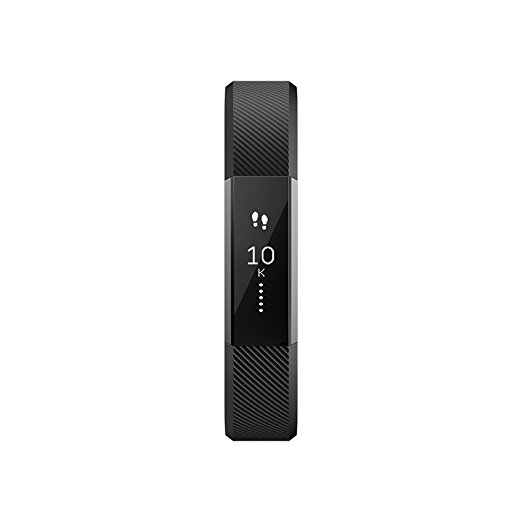 Fitbit Alta Fitness zleyici Akll Bileklik (Byk)-Silver - Black