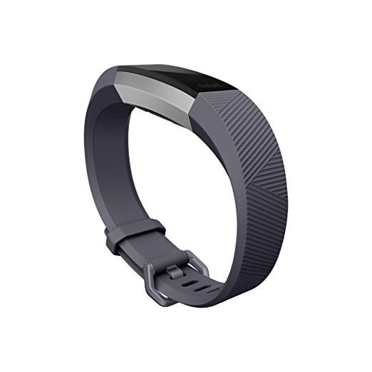 Fitbit Alta HR Classic Accessory Band (Small)-Blue-Gray