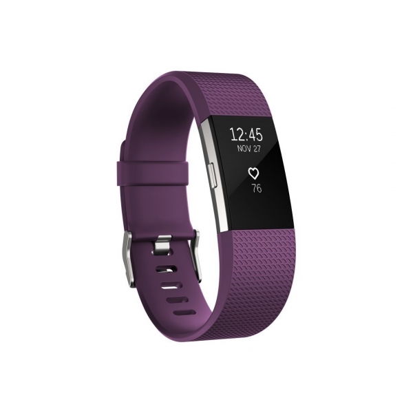 Fitbit Charge 2 Nabz lm Fitness Akll Bileklik (Kk)-Plum