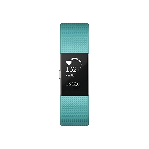 Fitbit Charge 2 Nabz lm Fitness Akll Bileklik (Byk)-Teal