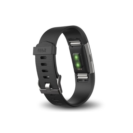 Fitbit Charge 2 Nabz lm Fitness Akll Bileklik (Byk)-Black