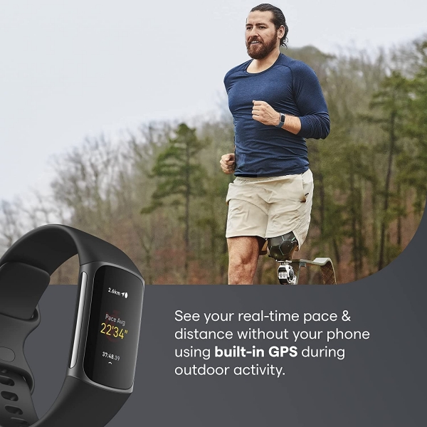 Fitbit Charge 5 Akll Saat-Black