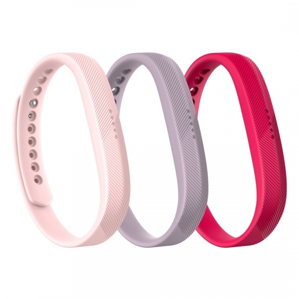 Fitbit Flex 2 Kay (Large-3 Adet)-Pink