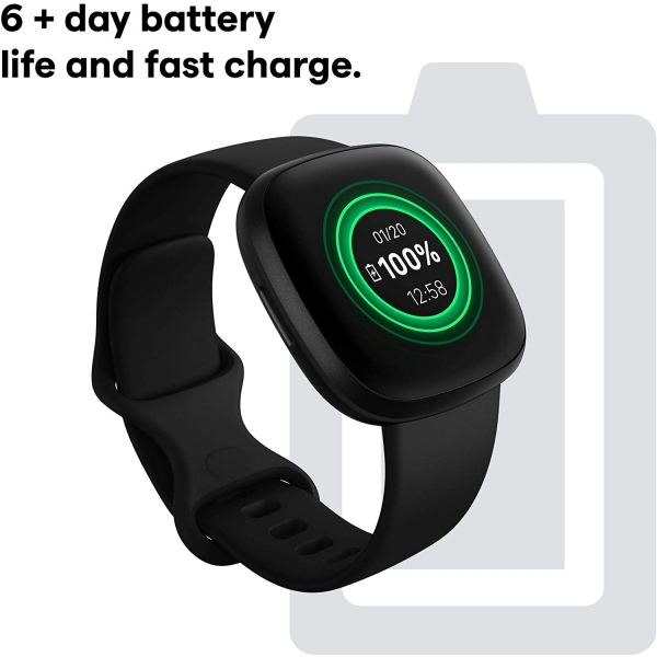 Fitbit Versa 3 Akll Saat-Black