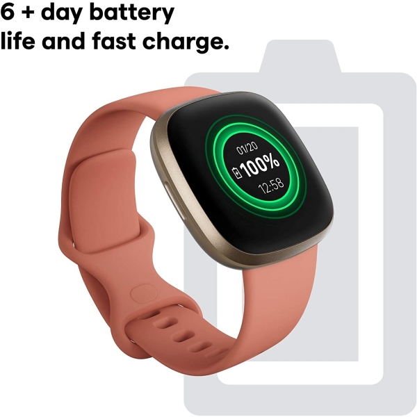 Fitbit Versa 3 Akll Saat-Pink Gold