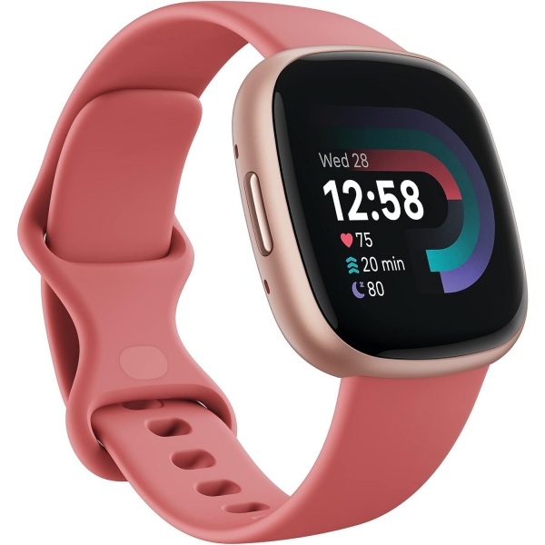 Fitbit Versa 4 Fitness Akll Saat-Pink Sand