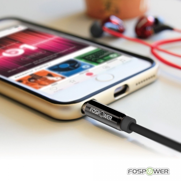 FosPower 3 Metre AUX Step Down Design Stereo Ses Kablosu