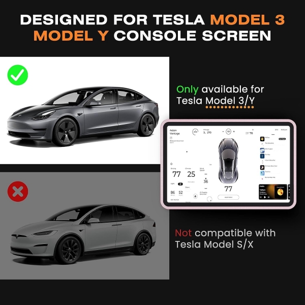 Funomo Tesla Model Uyumlu Ekran erevesi