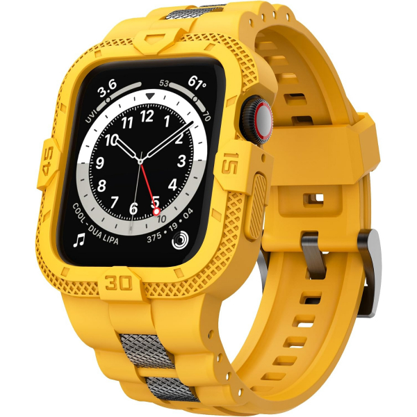 GELISHI Apple Watch 7 Koruyucu K�l�f (45mm)-Yellow