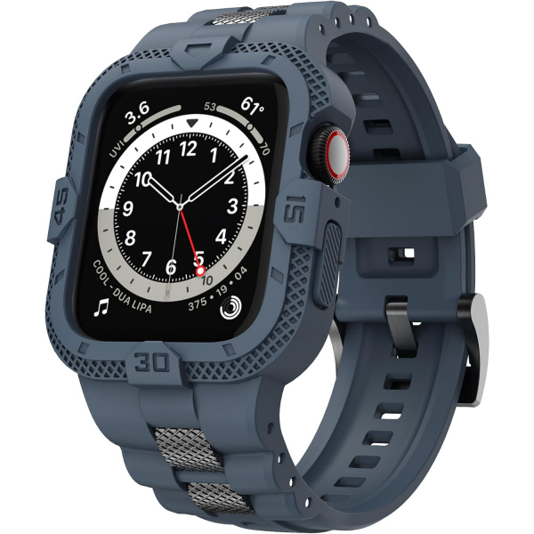 GELISHI Apple Watch 7 Koruyucu K�l�f (45mm)-Abyss Blue