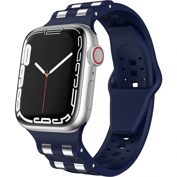 GELISHI Apple Watch Ultra Spor Kay (49/45/44/42mm)-Navy