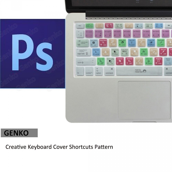 GENKO Macbook Photoshop Klavye-Photoshop CC