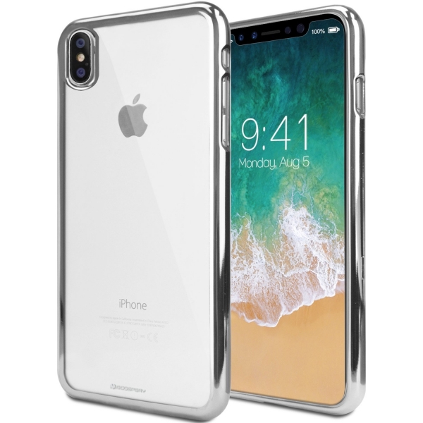 GOOSPERY Apple iPhone X Bumper Klf-Silver