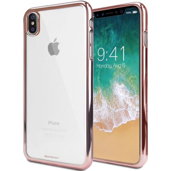 GOOSPERY Apple iPhone X Bumper Klf-Rose Gold