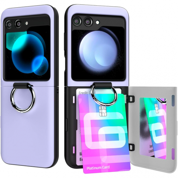 GOOSPERY Galaxy Z Flip 6 Bumper Klf -Purple