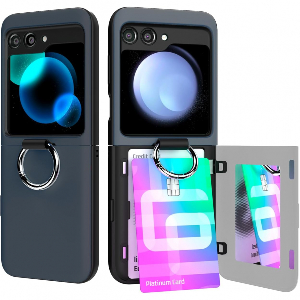 GOOSPERY Galaxy Z Flip 6 Bumper Klf -Navy