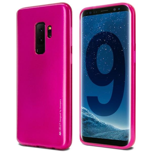 GOOSPERY Galaxy S9 Plus i-Jelly Klf-Hot Pink