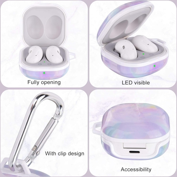 OLEBAND Galaxy Buds FE/Buds2 Pro Klf -Colorful Marble 