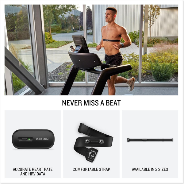 Garmin HRM 200 Ak�ll� Kalp At�� H�z� Monit�r�-M-XL