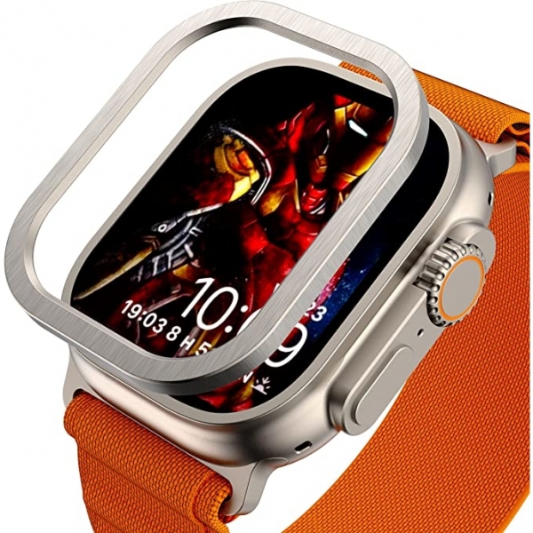Gelishi Apple Watch Ultra Ekran Koruyucu (49mm)-Titanium