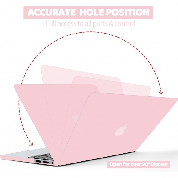 Generic MacBook Pro effaf Sert Klf (13 in)(M2)-Pink